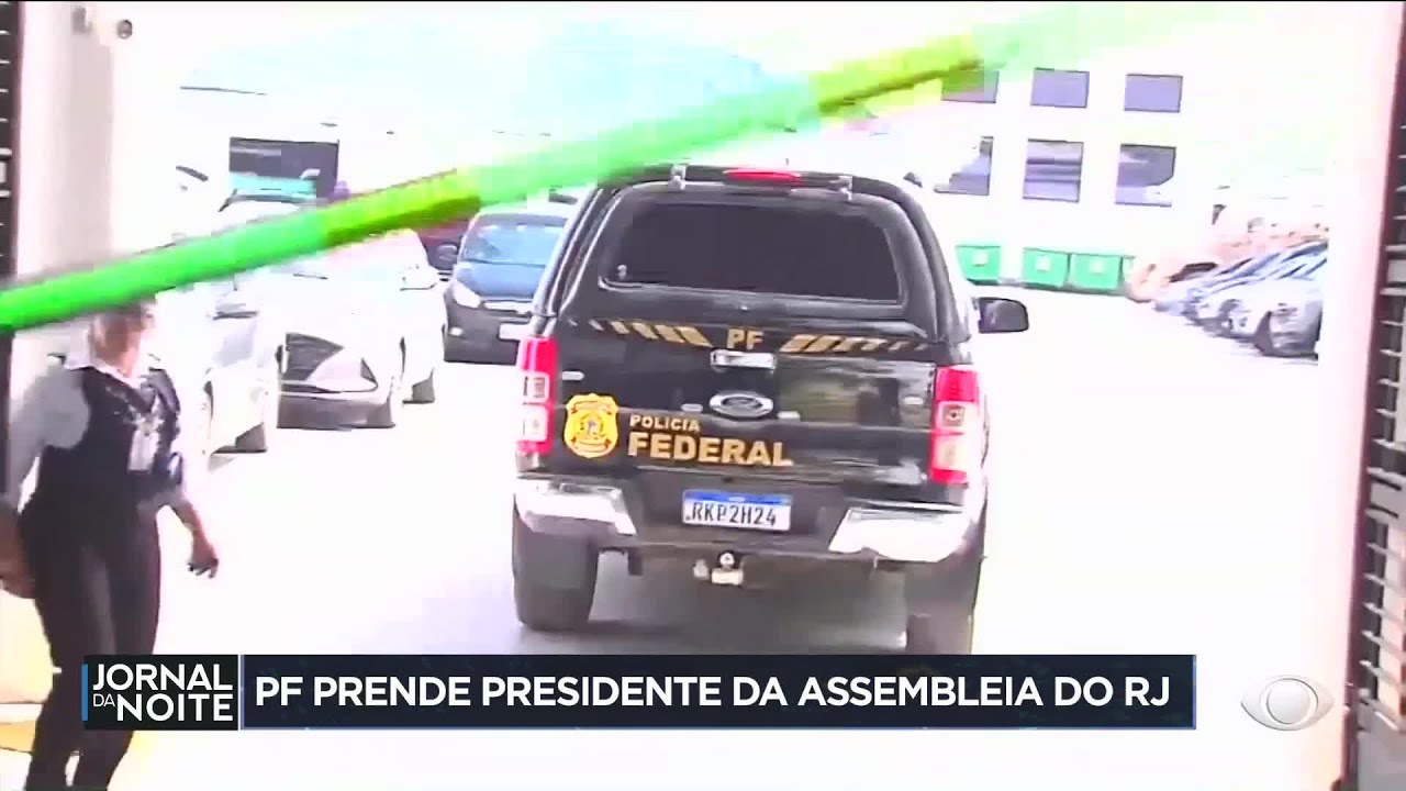 PF prende presidente da Assembleia do Rio de Janeiro