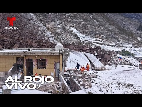 Deslizamiento de tierra en China deja decenas de personas sepultadas