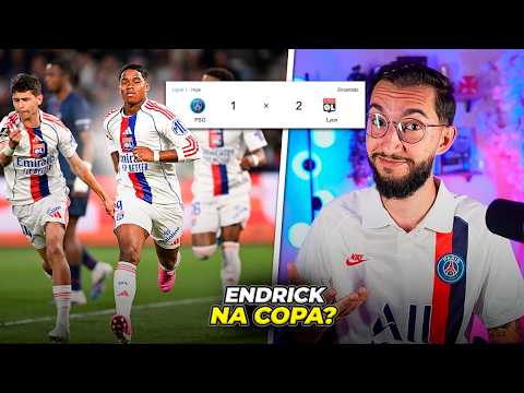 ENDRICK FAZ GOL NO PSG! VAI PRA COPA? 🇧🇷