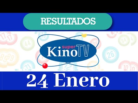 Loteria Super Kino TV Resultado de hoy 24 de Enero del 2020