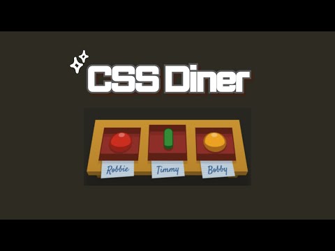 CSS Diner 풀어봄 #css #cssselector