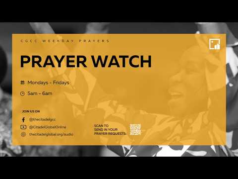 Join us for Wednesday morning prayers!!! w/ Dolapo Oyetunji
