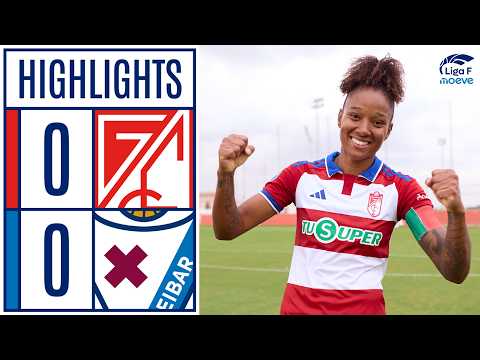 GRANADA CF 0 - 0 SD EIBAR | RESUMEN Liga F Moeve