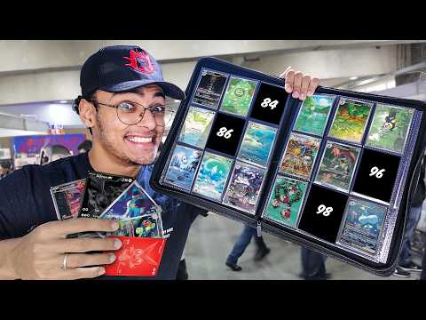 PASSEI 24 HORAS PARA COMPLETAR a POKEDEX no EVENTO POKEMON