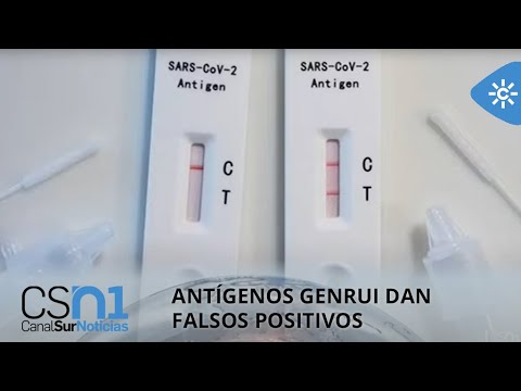 Sanidad retira de la venta el test de antígenos Genrui por dar falsos positivos