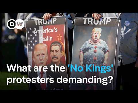 Anti-Trump 'No Kings' rallies sweep across the US | DW News