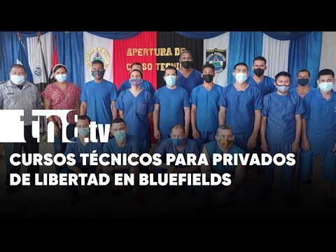 Privados de libertad continúan preparándose con cursos técnicos - Nicaragua