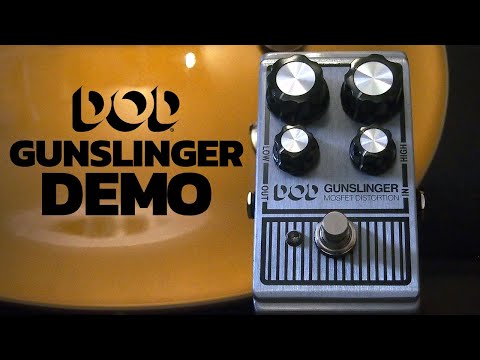 DOD Gunslinger MOSFET Distortion Demo