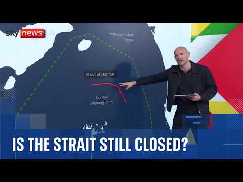 Strait of Hormuz remains under Iranian control despite ceasefire
