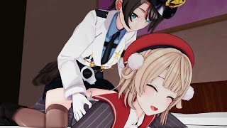【くすぐり】Shigure Ui & Oozora Subaru tickling【しぐれうい/大空スバル】