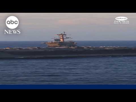 USS Lincoln returning to San Diego after 320 Days at Sea
