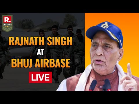 Rajnath Singh Live: Defence Minister Visits Gujarat's Bhuj Airbase After Operation Sindoor Success