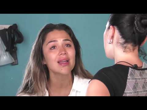 Llanto de Chama: Daniela Aránguiz y Nicolás Solabarrieta la consuelan  | Tierra Brava | Canal 13