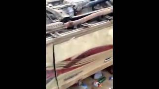 ويش كان مشغل وقت وقوع الحادث!!