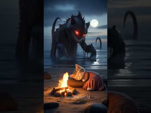 The ending was completely unexpected. 🙀 #kitten #shorts #catshorts #cat #ai #kitty #catlovers