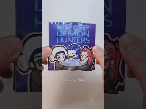 KPop Demon Hunters Blindbag Game Book 케이팝 데몬헌터스 블라인드백 게임북 Huntrix Saja boys Golden 골든 ASMR #kpop