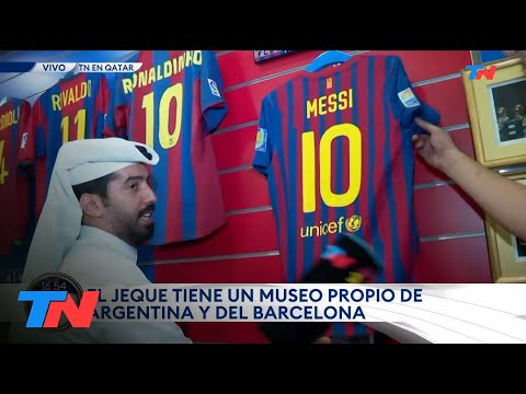 QATAR: El jeque que tiene un museo de Messi en su propia mansión
