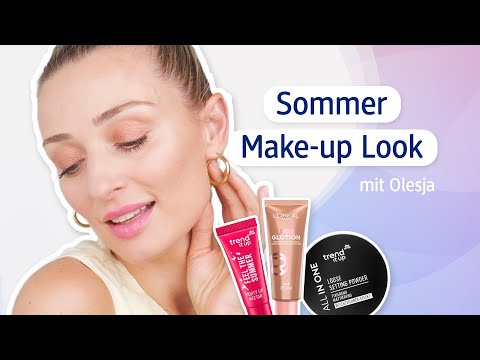 Sommer Make-up Look mit Olesja