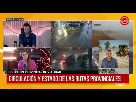 Circulación y estado de las rutas provinciales - Diego Albornoz - 14/10/24