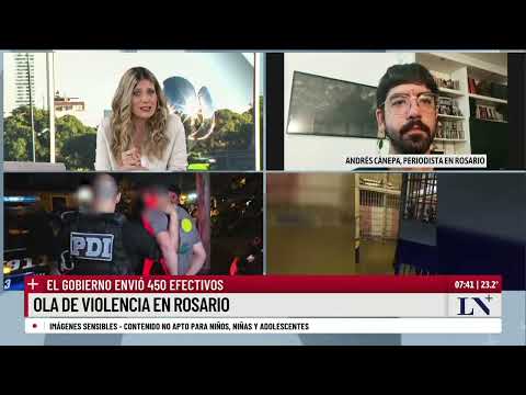 Ola de violencia en Rosario: El Gobierno envió 450 efectivos