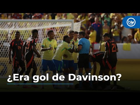 ¿Era gol de Davinson? Debate sobre la jugada de gol anulada ante Brasil en Copa América