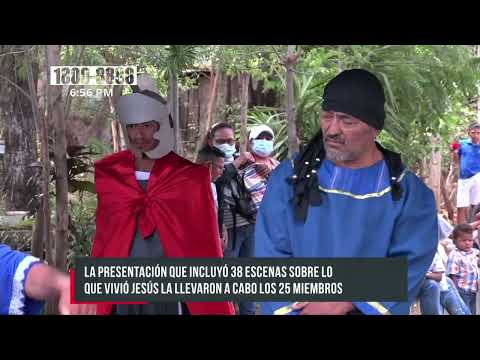 Con 98 años de tradición realizan Judea en San Isidro de la Cruz Verde - Nicaragua