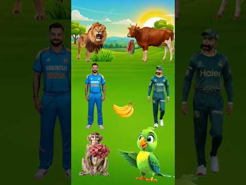 😱 शेर खायेगा घास 👀😱 | #anujkidstv #3danimation #cartoon #animation