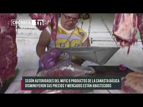 MIFIC reporta estabilidad de precios en productos de la canasta básica - Nicaragua