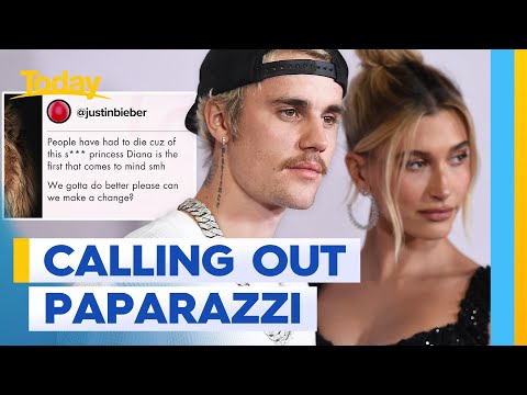 Justin Bieber’s emotional plea to the paparazzi | Today Show Australia