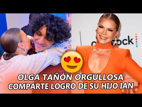 Olga Tañón comparte LOGRO de su HIJO Ian ¡Mira el video!