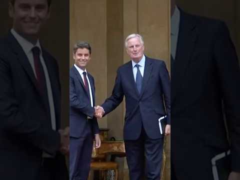 New French PM Barnier Meets Predecessor Attal at Macron's Residence