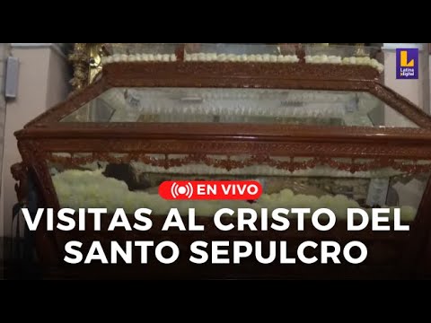 Semana Santa en Ayacucho EN VIVO: decenas de fieles visitan el Cristo del Santo Sepulcro