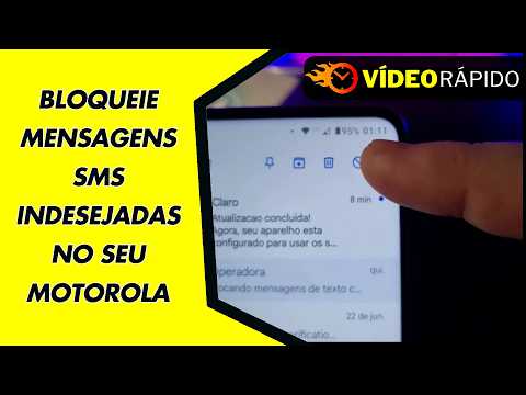 BLOQUEIE MENSAGENS SMS INDESEJADAS NO SEU MOTOROLA