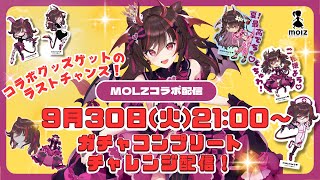 【molz】⚠コラボガチャ終了CD⚠みんなの貯めたガチャチケで3Dドレス衣装をコンプせよ❣【#逢魔きらら】
