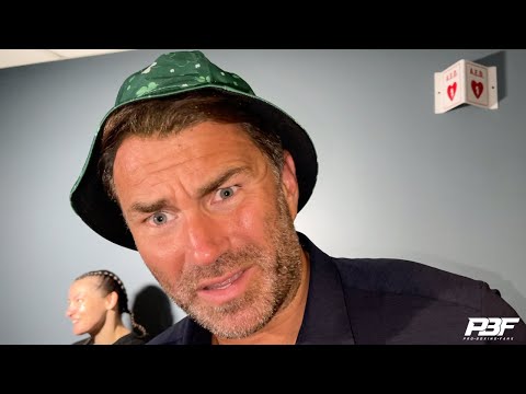 “DON’T KNOW WHAT THEY’RE WATCHING”- EDDIE HEARN FUMES AT JUDGE AFTER KATIE TAYLOR WIN OVER SERRANO