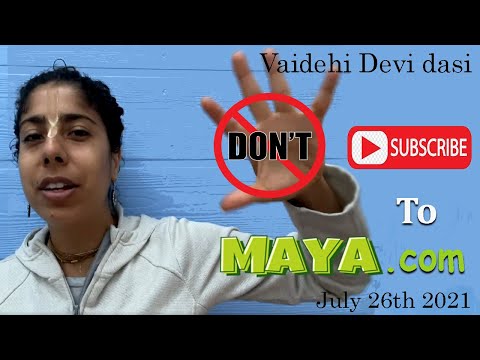 Don't Suscribe To Maya.com