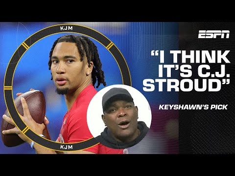 I think it's C.J. Stroud - Keyshawn's prediction for the Panthers' No. 1 overall pick  | KJM video clip