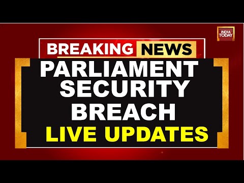 Parliament Security Breach LIVE Updates: Man Jumps Wall, Enters Premises Of Parliament