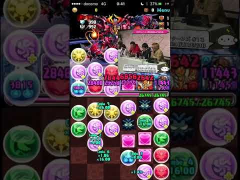 【パズドラ】背水の2色陣！闇の十字消しに全てを賭ける！ #shorts