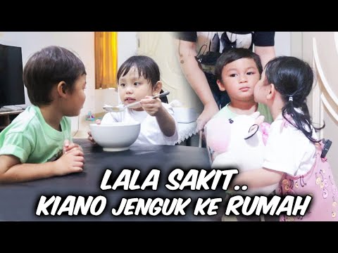 KIANO JENGUK LALA SAKIT . LALA KISS KIANO ..