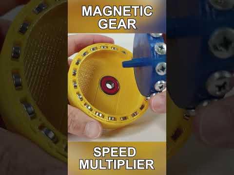 Magnetic Gear Speed Multiplier