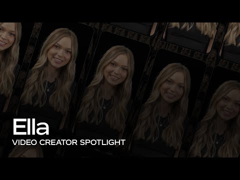 Roblox Video Creator Spotlight - Ella