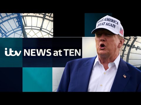 Watch ITV News at Ten as Trump says he 'may or may not' join strike against Iran | ITV News
