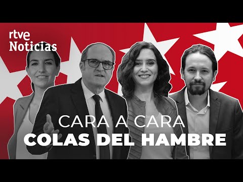 Elecciones 4M: Choque dialéctico sobre las 'COLAS DEL HAMBRE'  #PrimerDebateRTVE? | RTVE Noticias