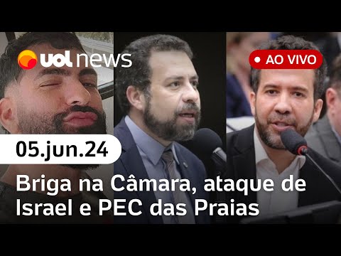 UOL News 2ª Edição com Sarza, Sakamoto, Maierovitch e Túlio Gadelha | NOTÍCIAS AO VIVO | 05/06/2024