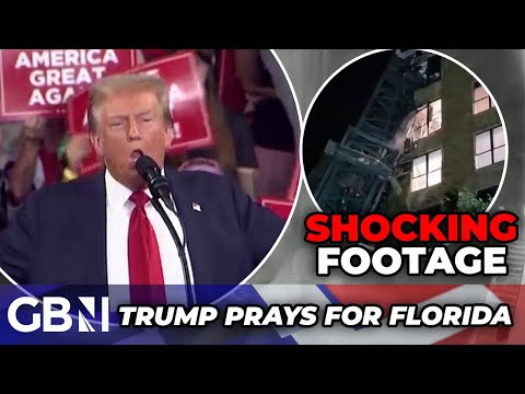 WATCH: Apartment block DESTROYED during Milton rampage as terrified Americans pray for Florida