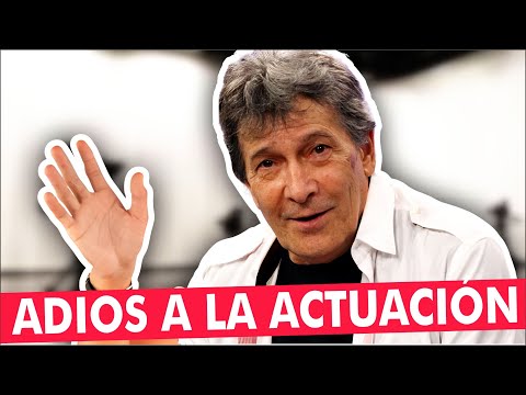 Juan Ferrara le dice ADIOS a la actuación