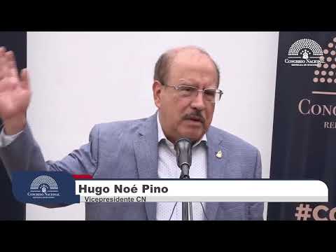 Hugo Noé Pino: No va a ver ninguna discusión sobre Ley de Extradición
