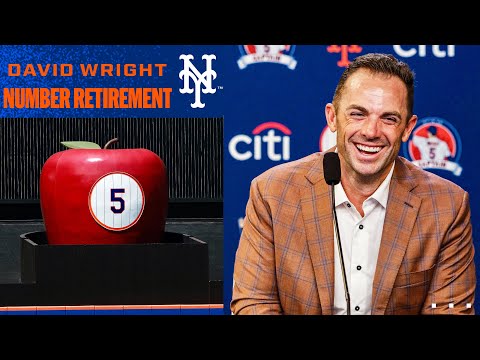 FULL CEREMONY: The New York Mets retire David Wrights number!
