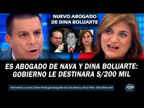 ABOGADO DE LUIS NAVA Y DE DINA BOLUARTE: EL GOBIERNO PAGARA S/200 MIL POR LA DEFENSA LEGAL DE NAVA